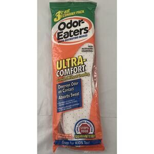 Blistex Odor-Eaters Insoles White One Size New in Original Packaging 55222